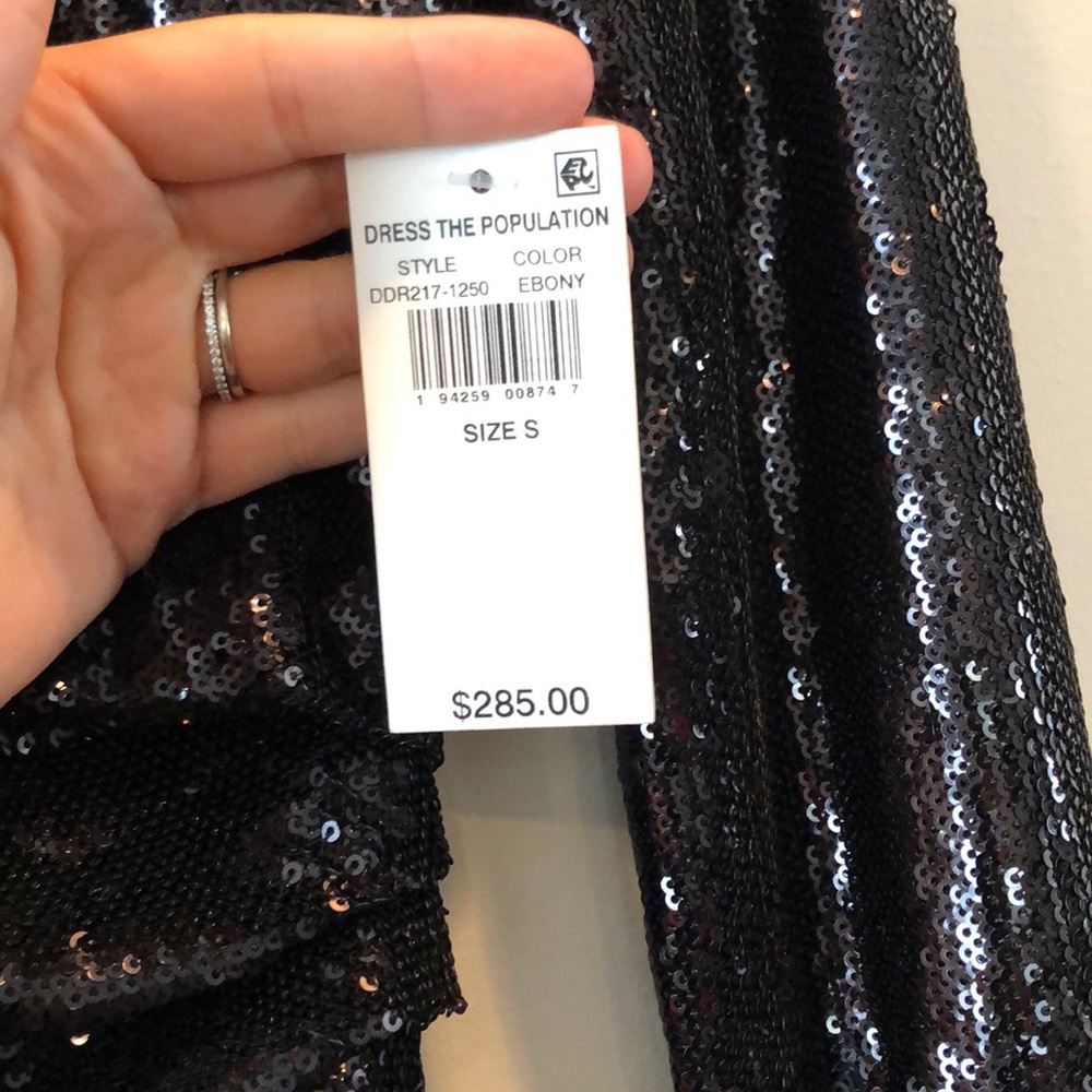 NWT | Dress The Population Emilia Sequined Dress - Picture 7 of 10